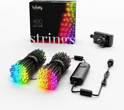 Twinkly Strings   App-Controlled LED Christmas Lights 400 AWW Ecomm - OPEN BOX