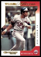 Rod Carew 2003 Donruss Team Heroes #295 Minnesota Twins FREE SHIP AutographDen