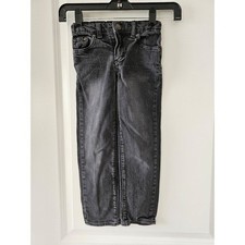 Kid's sz6 Sonoma Goods for Life Straight Slim Jeans Gray Fall School Holidays