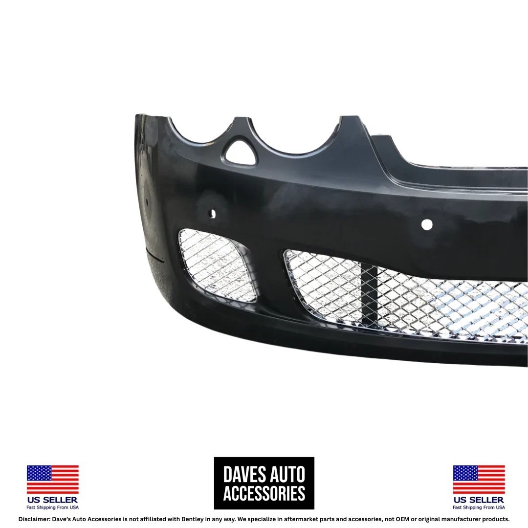 New Front Bumper Cover Fits 2006–2013 Bentley Flying Spur Facelift OE Upgrade