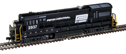 Locomotora diésel Atlas 40005927 N Penn Central Gold U33B #2937 | Condition: New