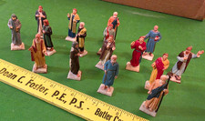 COMPLETE SET OF VINTAGE MARX MINI-RELIGIOUS FIGURES.............