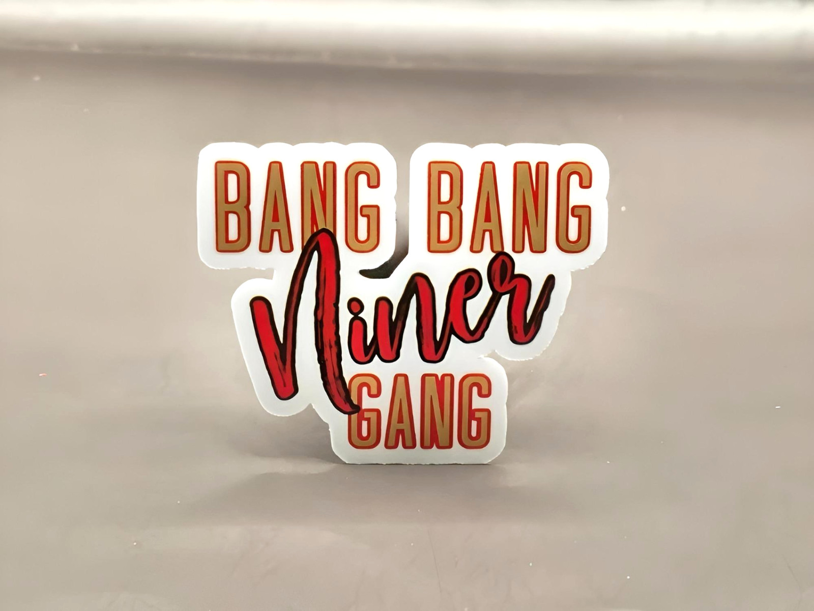 Football Viny Decal Stickers Forty Niner Gang Faithful Bay San Francisco 49ers