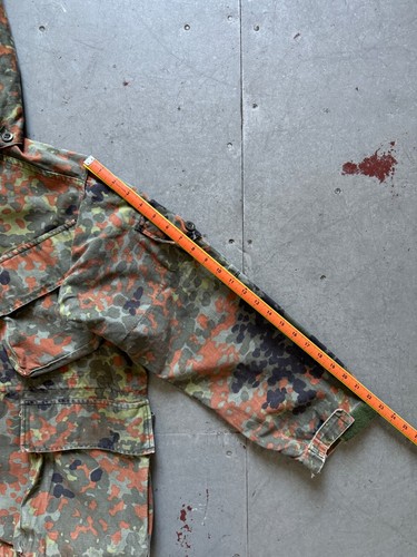 80s 90s vintage Belgium army flecktarn camo Air Force paratrooper hooded jacket1 - Picture 9 of 12