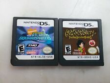 DS LOT: May's Mystery: Forbidden Memories & Spongebob Atlantis Squarepantis