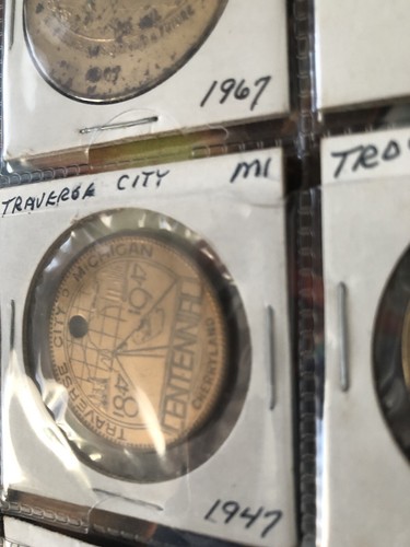 Traverse city, MI 1947 Coin, Good token - Picture 3 of 4