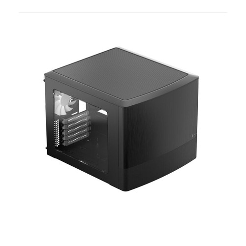 Boîtier cube microATX Fractal Design NODE 804 Cube inclus Ventilateurs et ports d'E/S - Noir - Photo 6/7