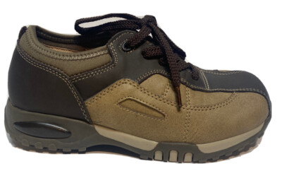Bass Brand Boys Size 1.5 Shoes Two Tone Brown Sneakers Formal Model Thomas