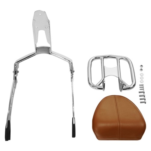 Quick Release Backrest Sissy Bar Rack Fit For Indian Scout 2015-2024 - Bild 7 von 13