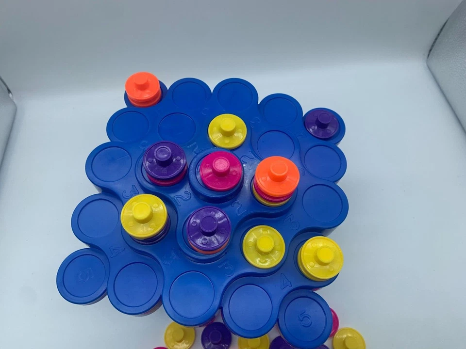 Topple Game 1992 Pressman Waddingtons Games Complete 2-4 Players Ages 6 and Up - Image 3 of 4