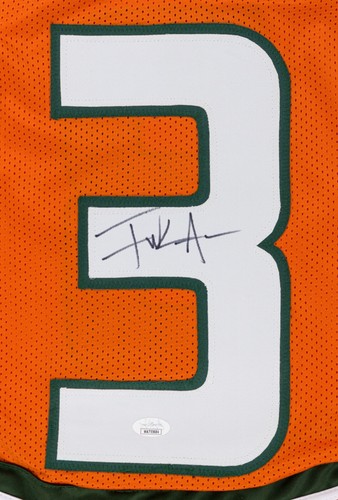 Frank Gore Signed Jersey (JSA COA) Miami Hurricanes Orange College Football - Picture 3 of 7