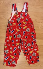 Vintage Carter's Toddler Baby Corduroy Overalls - 24 Month