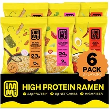 immi Ramen Variety Pack – Bold Flavors Better Noodles – High Protein Low Carb...