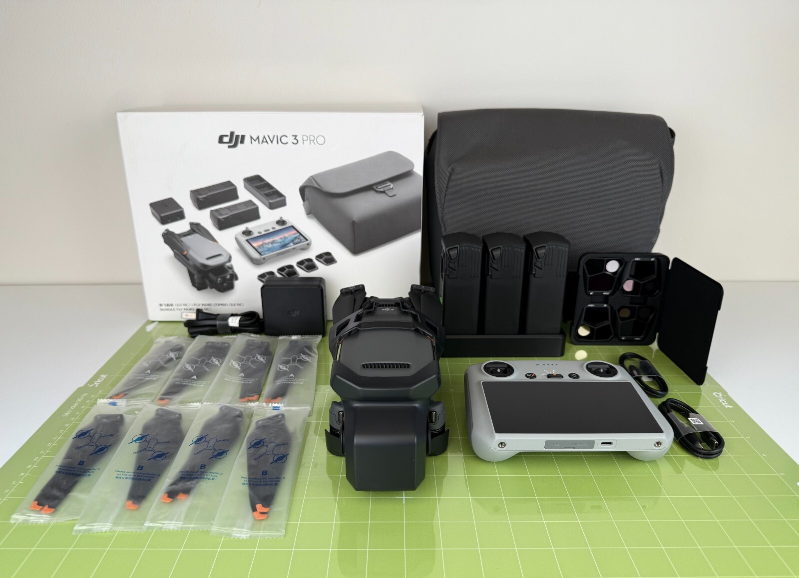 DJI Mavic 3 Pro Fly More Combo Camera Drone (with RC Remote) - Unactivated-image