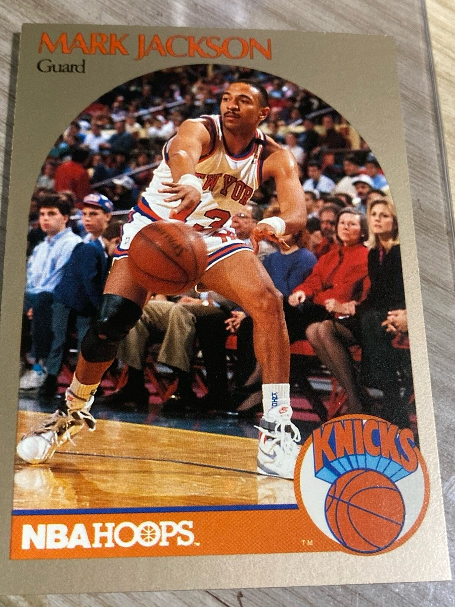 MARK JACKSON 1990-91 Hoops 100 Superstars Sears #66 Menendez