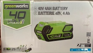 Аккумулятор greenworks 40v 4ah