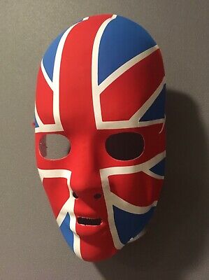 England Flag Mask England Flag Mask