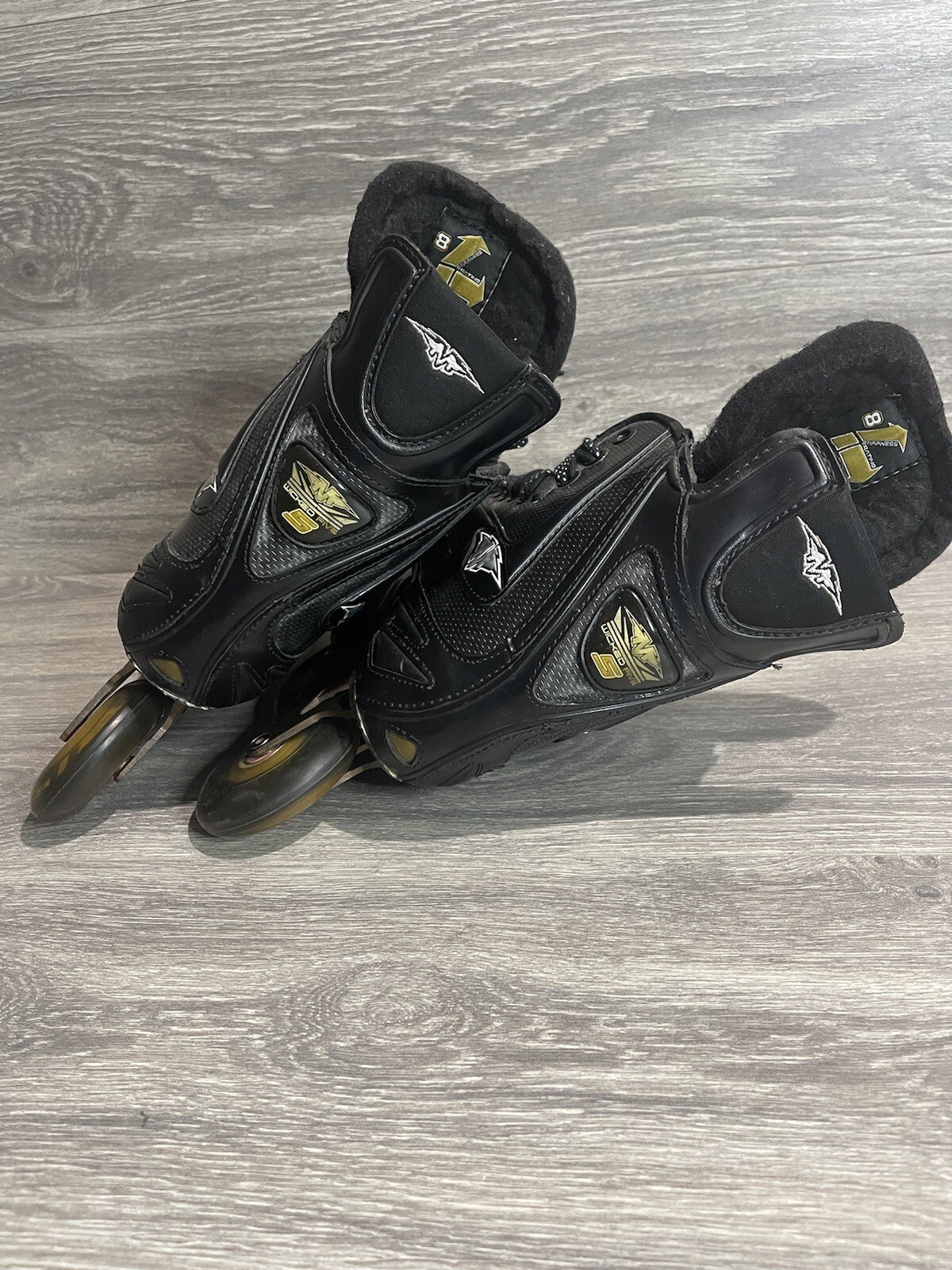 RARE Mission Wicked Light 5 Roller Hockey Inline Skates Size 6D eBay