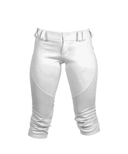 3N2 women's NuFit Knickers/ Softball Pants, White, Youth XL Xtra Large