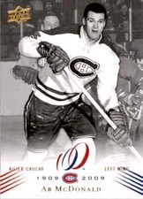 2008-09 Upper Deck Montreal Canadiens Centennial Set Ab McDonald Montreal
