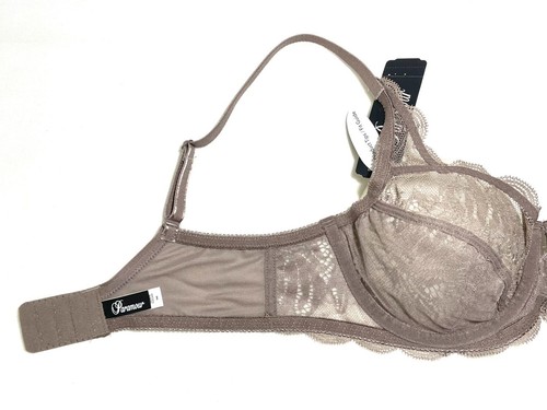 NWT Paramour Women's 34C Peridot Lace Unlined Underwire Bra 115073 Brown - Picture 4 of 8
