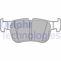 Set BeläGe Bremse, Scheibenbremse LP3151 Delphi FüR Ford