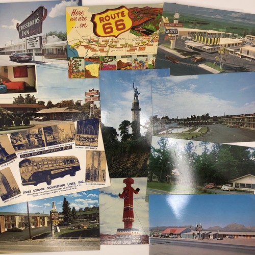 100 Vintage Travel Postcards USA 1950s-1970s Lot Vacation Souvenir - Picture 9 of 9