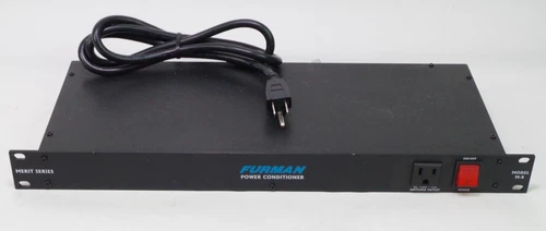 Furman M-8x2 8 Outlet Power Conditioner Tested Black