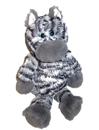 Bolsa de frijoles cebra Ty Cuddlys Zahari 13" peluche animal de peluche juguete ojos brillantes
