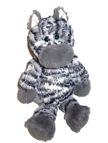 13" Ty Cuddlys Zahari Zebra Bean Bag Plush Stuffed Animal Toy Glitter Eyes - Picture 1 of 3