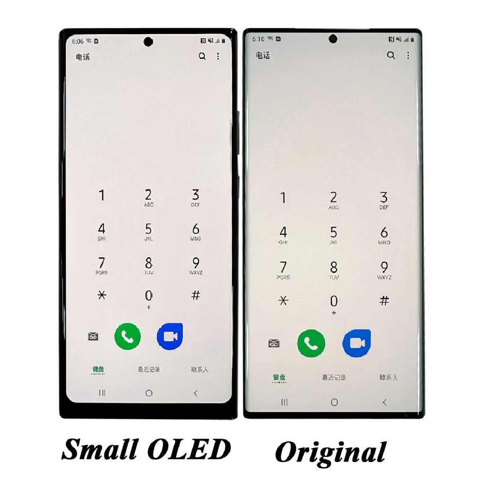 For Samsung Galaxy Note 20 N980 N981 OLED LCD Touch Screen Digitizer +Frame Gray - Image 2 of 4