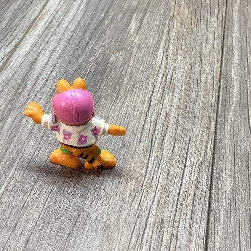 1981 Garfield Figure Hawaiian Figurine Missing Skateboard JIM DAVIS VTG - Picture 8 of 12