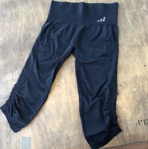 Girls Black Capri Leggings BCG Small 