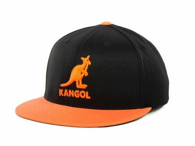 orange kangol hat