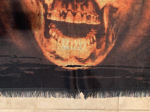 Halloween II 1981 Huge Vhs Movie Poster Tapestry Throw Michael Myers 56x36 Mondo - 第 7/11 張圖片