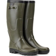 Aigle Benyl M Herren grün groß zum Anziehen Wellington Stiefel Wellies Größe 7-12