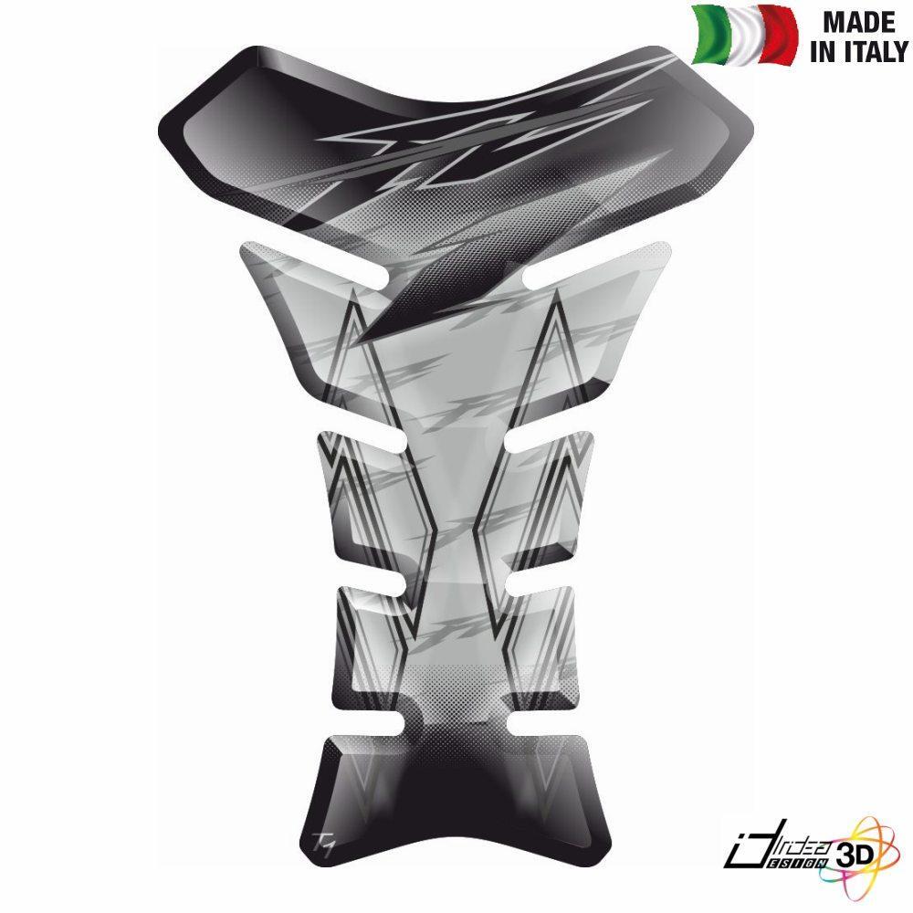 Protection Du Réservoir Adhésif Résine Gris Noir S'Adapte For Yamaha