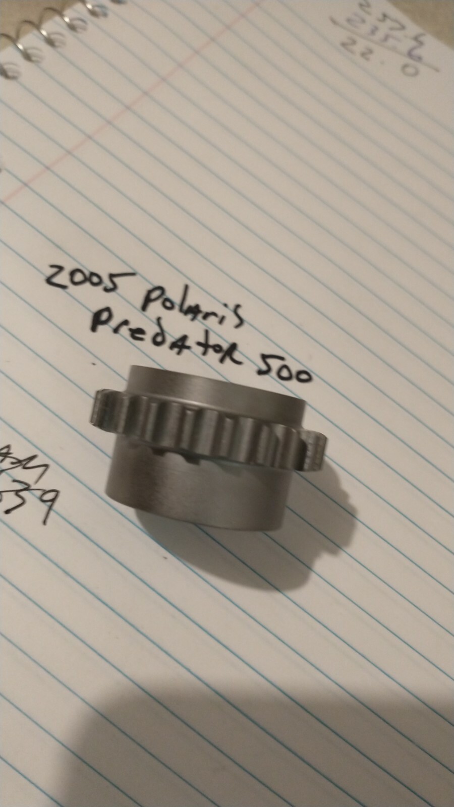 3089594 2005 Polaris 500 Predator Cam Chain Gear | eBay 