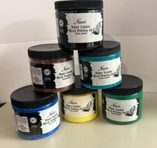 Nasco Water-Soluble Block Printing Ink 16-Ounce each CHOICE OF COLOR
