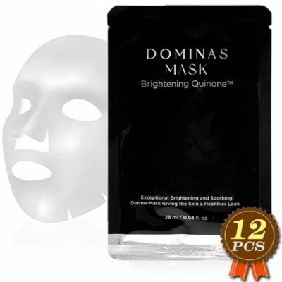 Dominas Brightening Mask Sheets 28ml x 12pcs Freckles Mask Sheets Blemish Mask