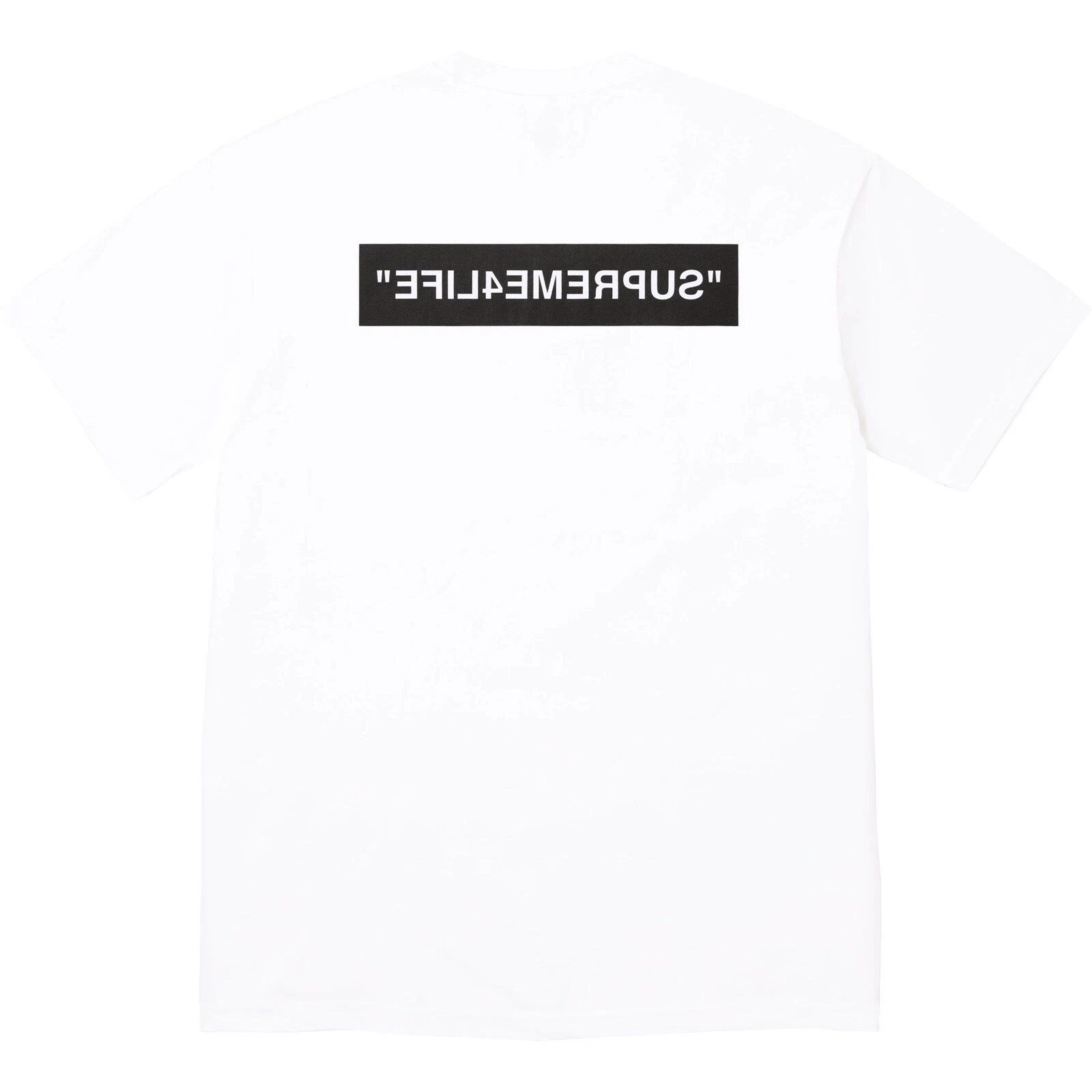 SUPREME 4 Life Tee haut manches courtes blanc t shirt FW24 homme taille XXL