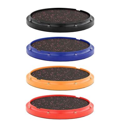 Dumb Drum Silent Drum für Trommeln Übung Percussion Instrumente 12 Zoll