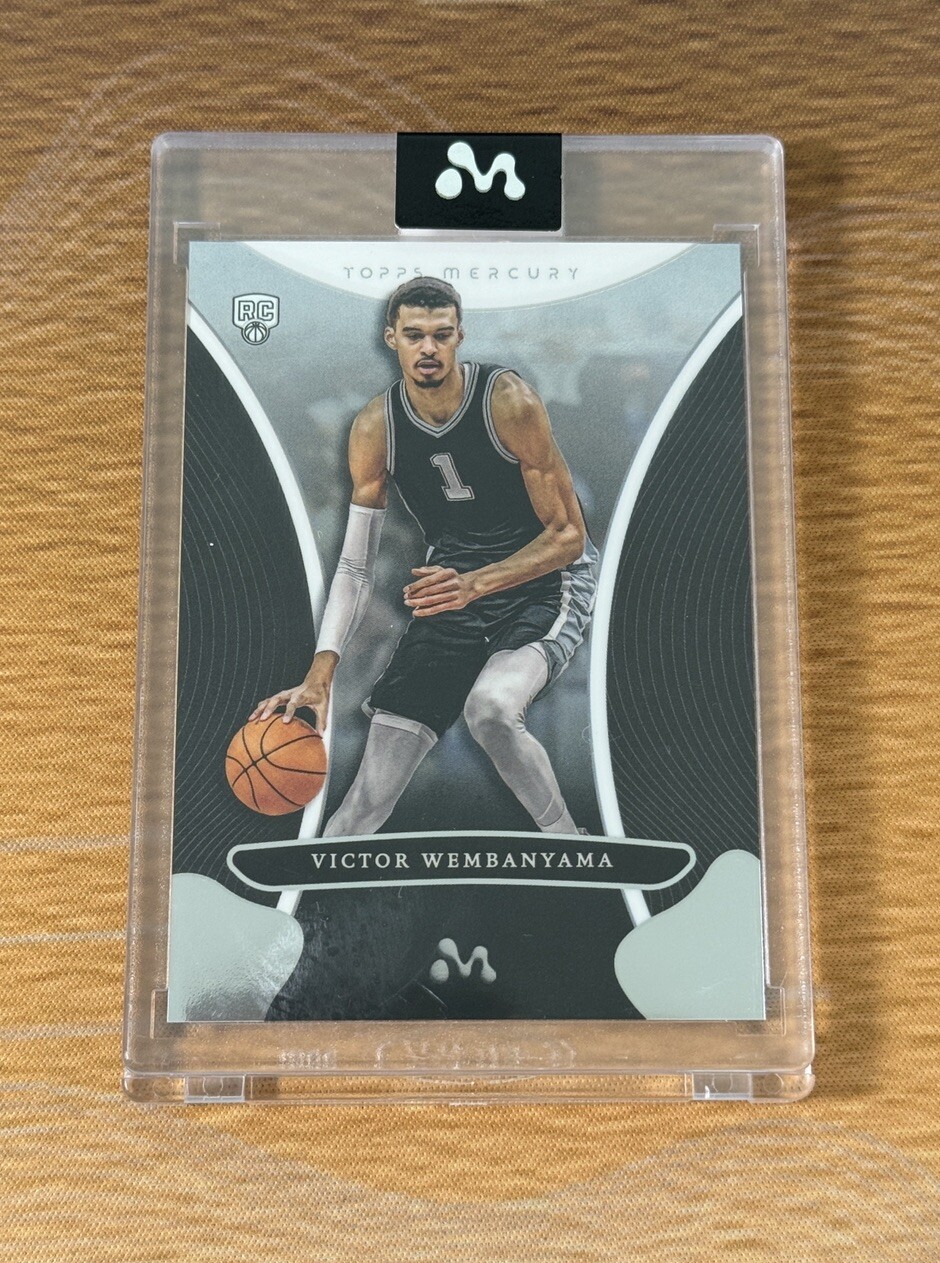 2023-24 Topps Mercury Victor Wembanyama Rookie Card RC Base #4 San Antonio Spurs