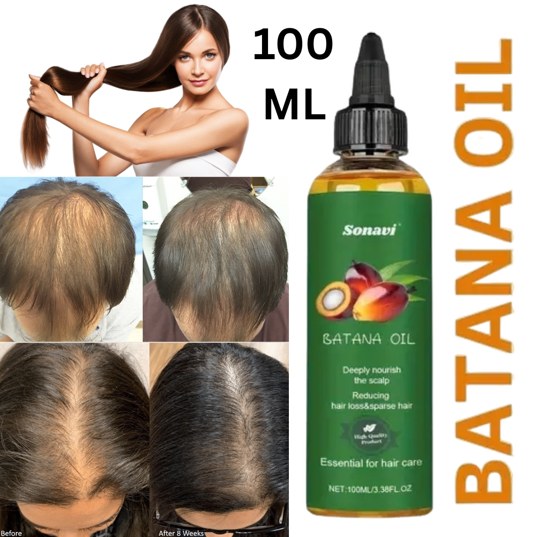 Batana Oil 100%Organic Pure Natural Healthy Hair Growth & Skin Moisturizer 100ml
