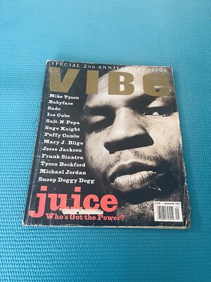Vibe Magazine September 1995  Mike Tyson ( Cover ) 