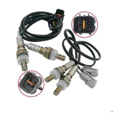 4pcs Oxygen Sensor 1 &2 for Mitsubishi Eclipse 2006 2007 2008-2012 2.4L Up+Lower