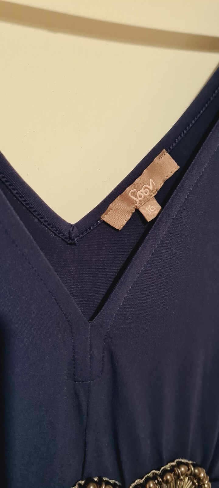 Maxi evening dress size 16 eBay