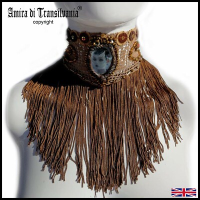 choker jewelry embroidered crystal stone collier collar woman