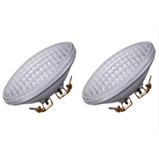 2 Pcs PAR36 LED Light Bulb 12V 9W White Waterproof IP67 , EQ to 50W Halogen Lamp