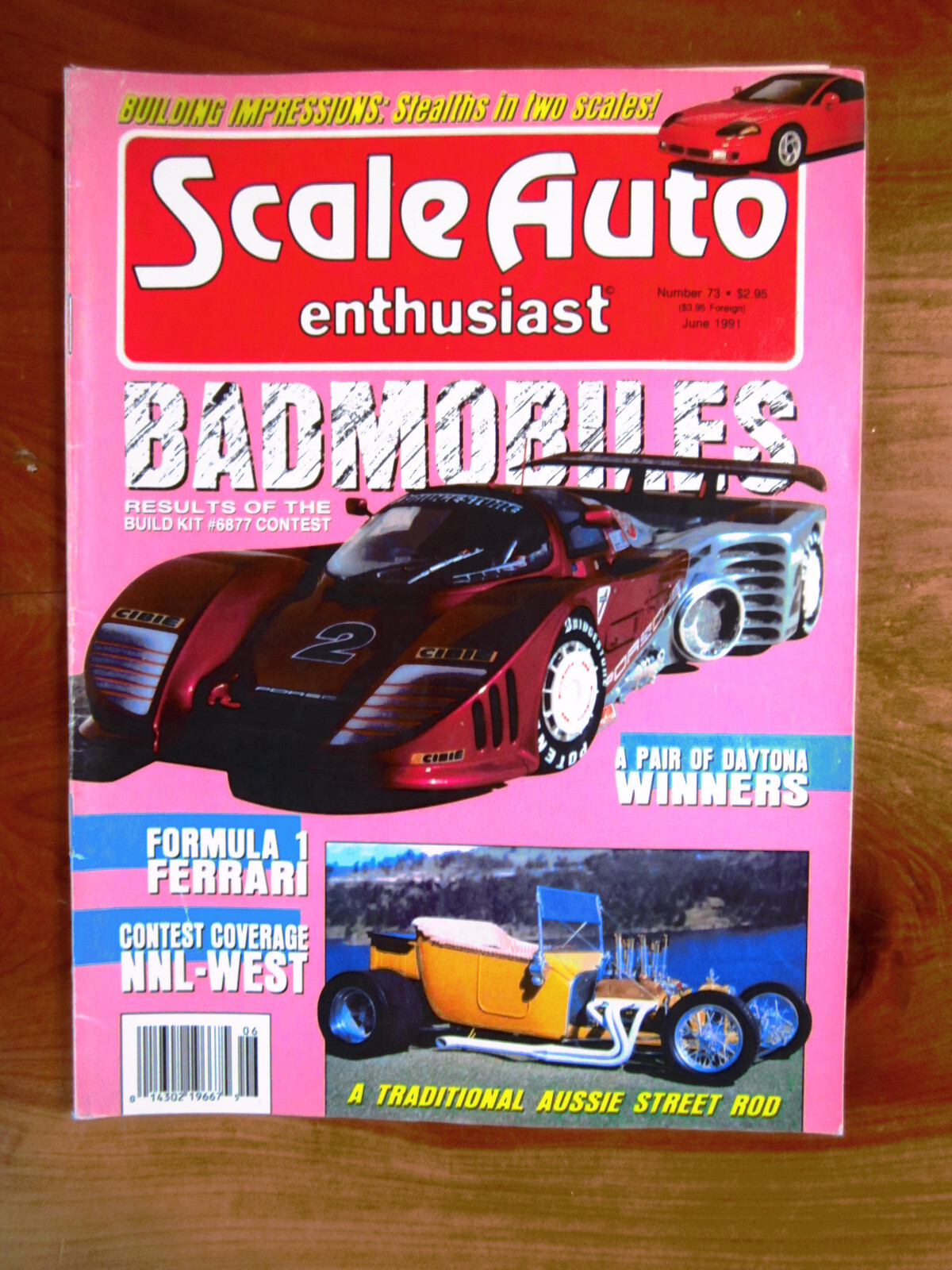 MAGAZINE SCALE AUTO ENTHUSIAST JUNE 1991 VOL. 13 NO. 1 GREAT ** MUST